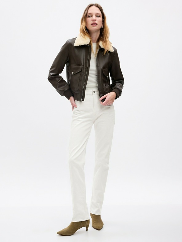 GAP Damen Jeans 90er Straight High Rise GAP