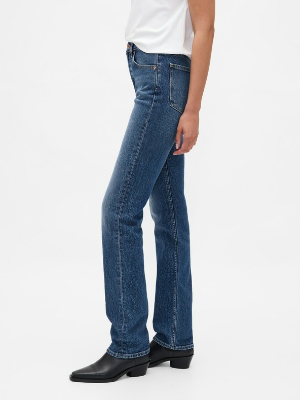 GAP Damen High Rise 90er Straight Jeans GAP