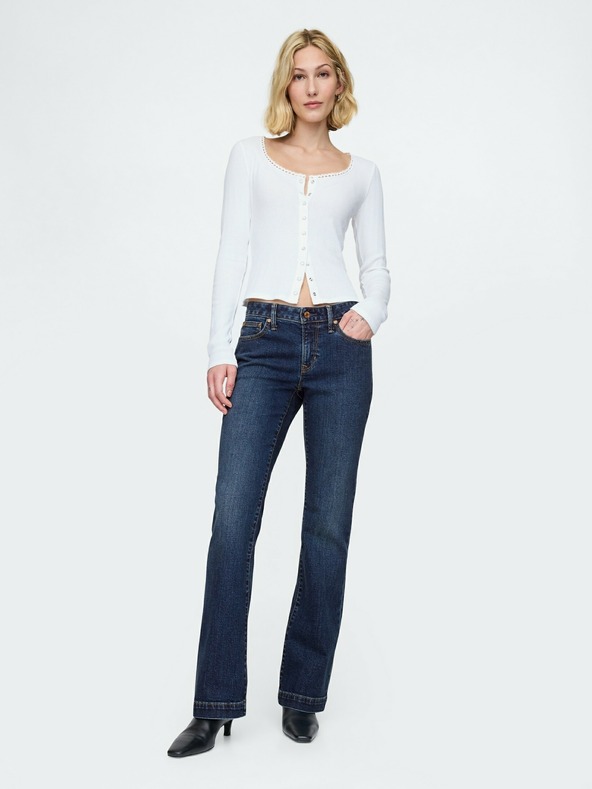 GAP Damen-Jeans Low Rise Long & Lean GAP