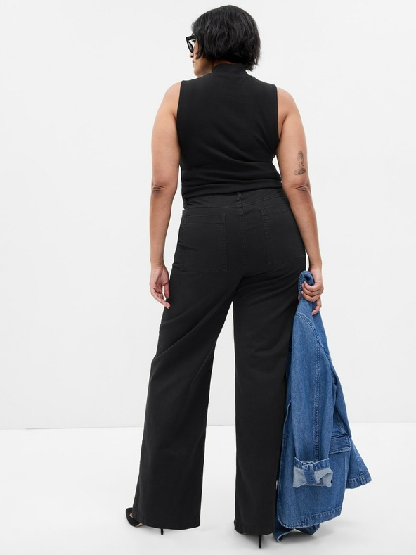 GAP Damen-Loose-Hose Khaki GAP