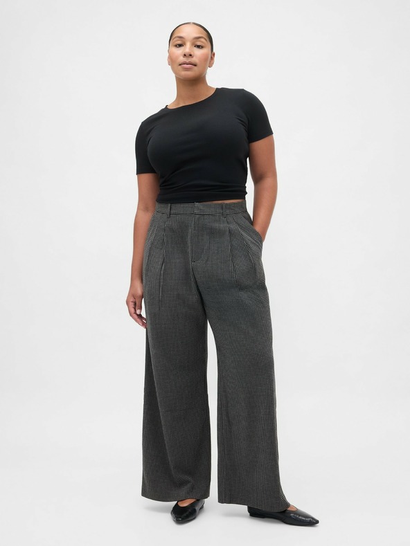 GAP Damen-365-Twill-Pleated-Hose GAP