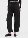 GAP Damen-Hose Mid Rise Twill Barrel GAP