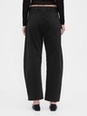 GAP Damen-Hose Mid Rise Twill Barrel GAP