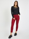 GAP Karierte Hose skinny bi-stretch GAP