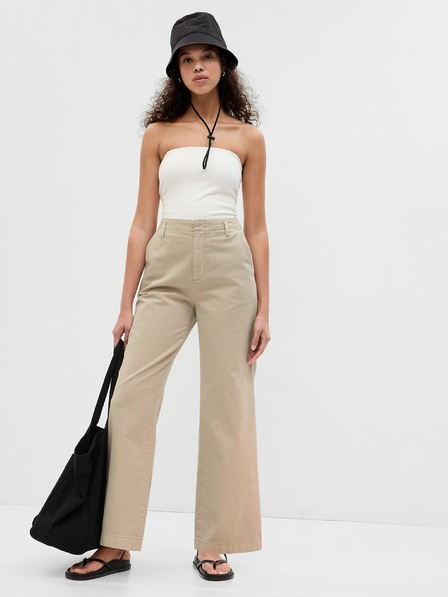 GAP Damen-Loose-Hose Khaki GAP