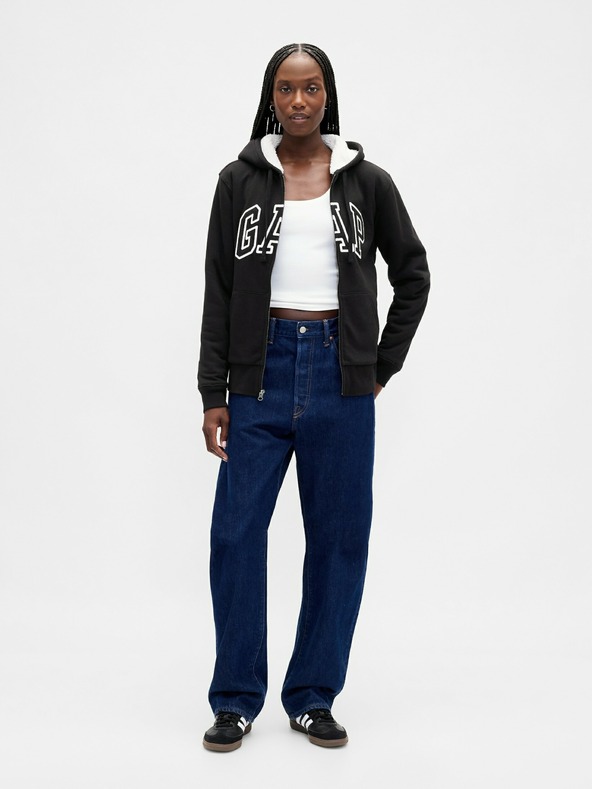 GAP Gefüttertes Sweatshirt Logo Sherpa GAP