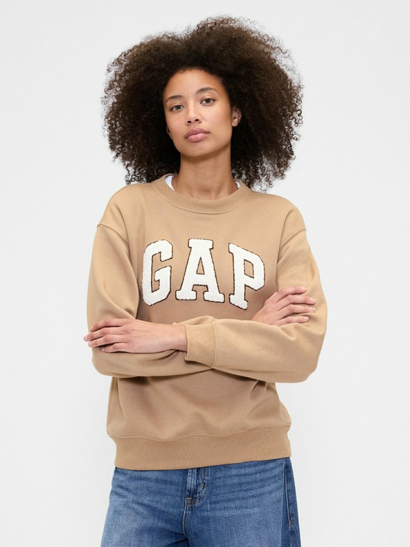 GAP Damen Oversize-Sweatshirt mit Logo GAP