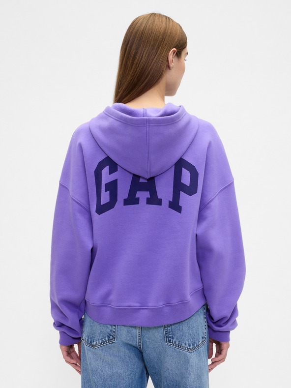 GAP Damen Crop Sweatshirt mit Logo GAP