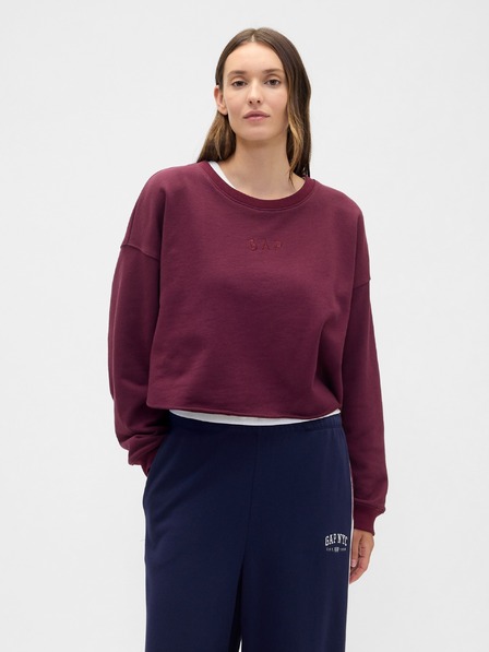 GAP Damen-Oversize-Crop-Sweatshirt Heavyweight GAP