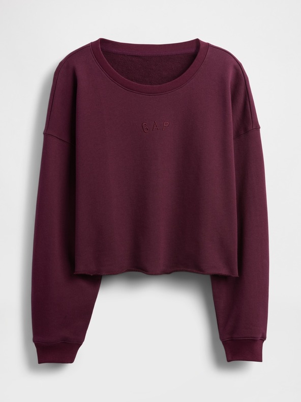 GAP Damen-Oversize-Crop-Sweatshirt Heavyweight GAP