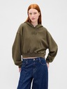 GAP Damen Sweatshirt mit Logo Cropped GAP