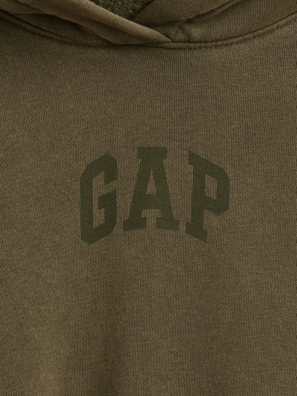 GAP Damen Sweatshirt mit Logo Cropped GAP
