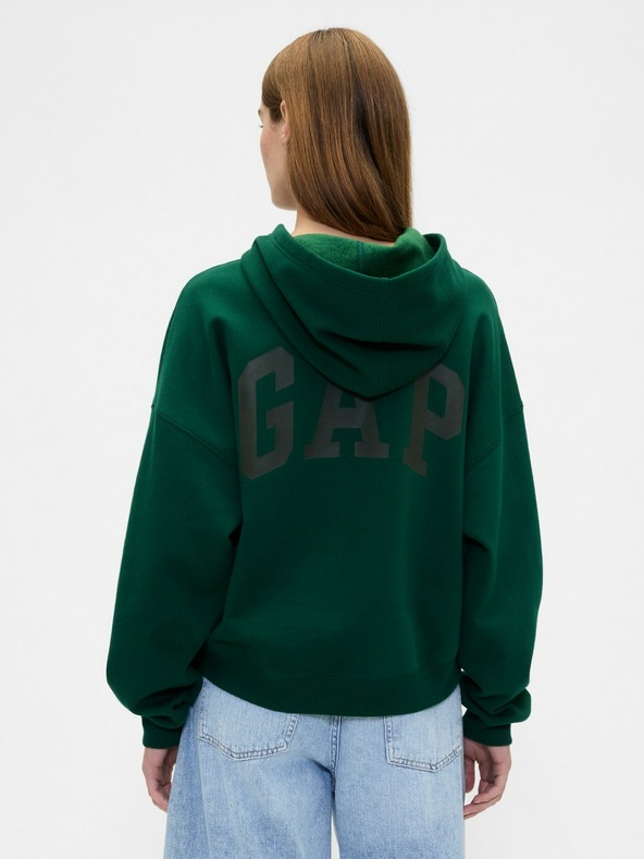 GAP Damen Crop Sweatshirt mit Logo GAP