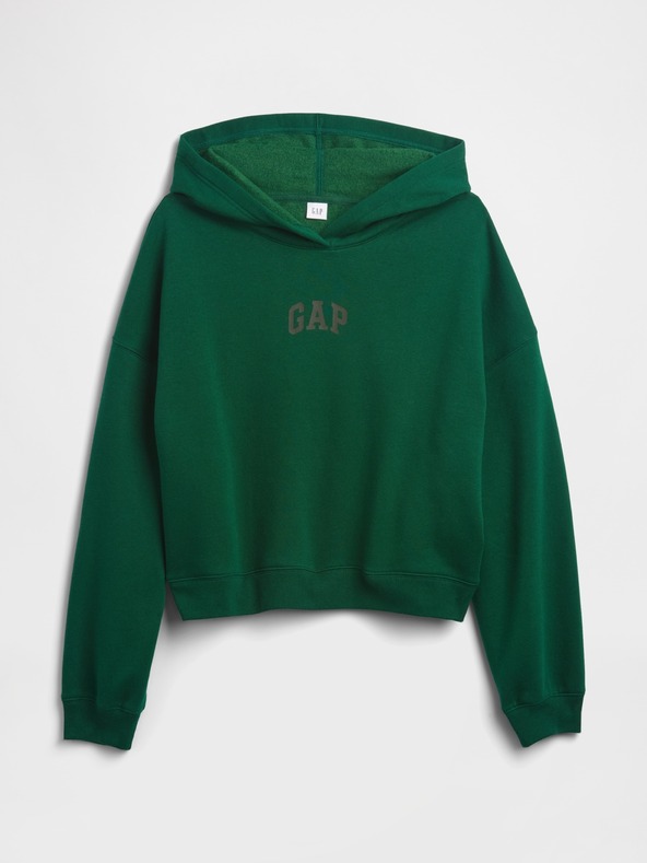 GAP Damen Crop Sweatshirt mit Logo GAP