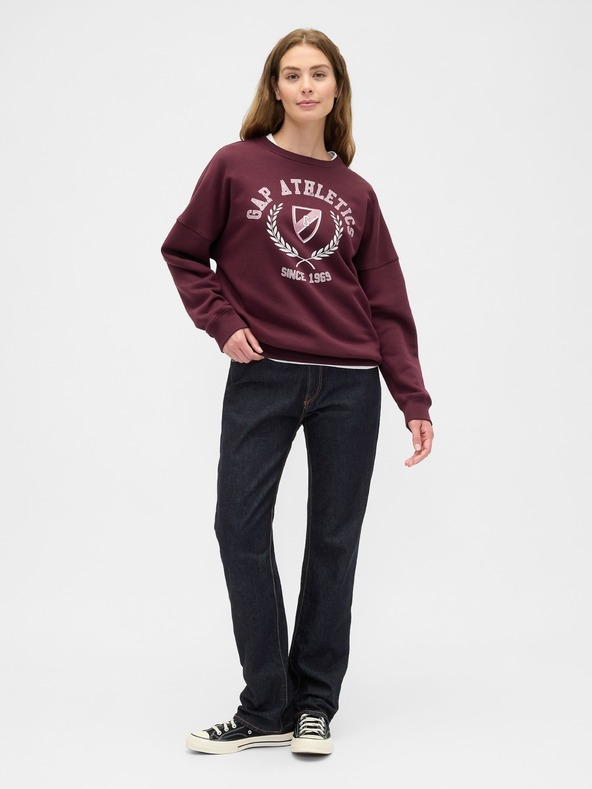 GAP Damen-Oversize-Sweatshirt mit Gap Athletic Logo GAP