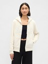 GAP Damen-Sweatjacke Logo Sherpa gefüttert GAP
