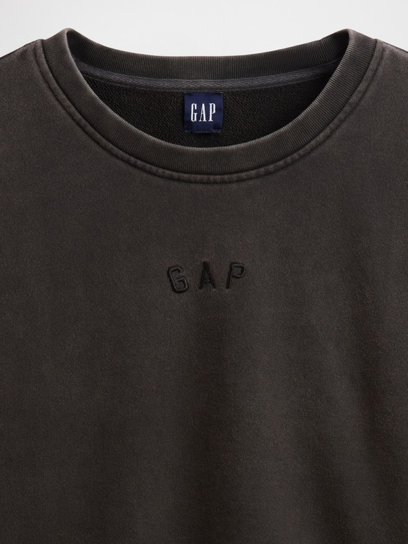 GAP Damen-Oversize-Crop-Sweatshirt Heavyweight GAP