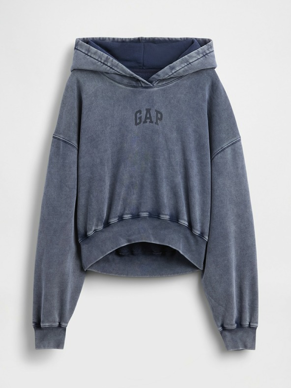 GAP Damen Sweatshirt mit Logo Cropped GAP
