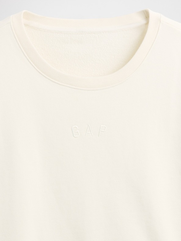 GAP Damen-Oversize-Crop-Sweatshirt Heavyweight GAP