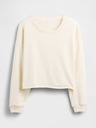 GAP Damen-Oversize-Crop-Sweatshirt Heavyweight GAP