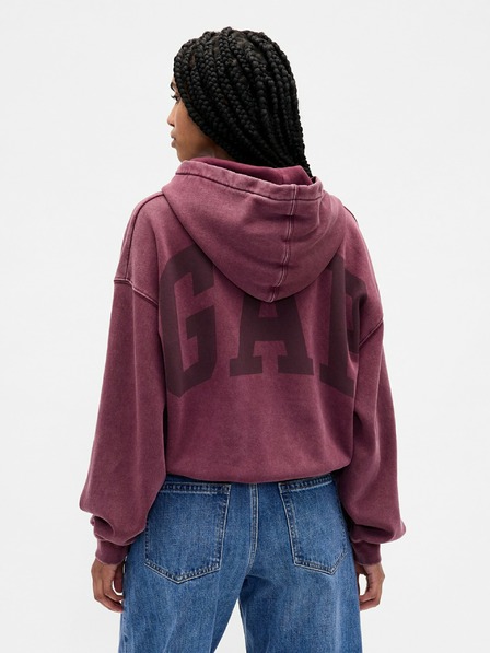 GAP Damen Sweatshirt mit Logo Cropped GAP