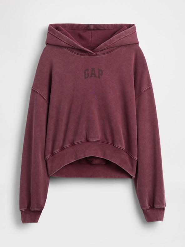 GAP Damen Sweatshirt mit Logo Cropped GAP
