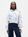 GAP Damen Sweatshirt mit Logo Cropped GAP
