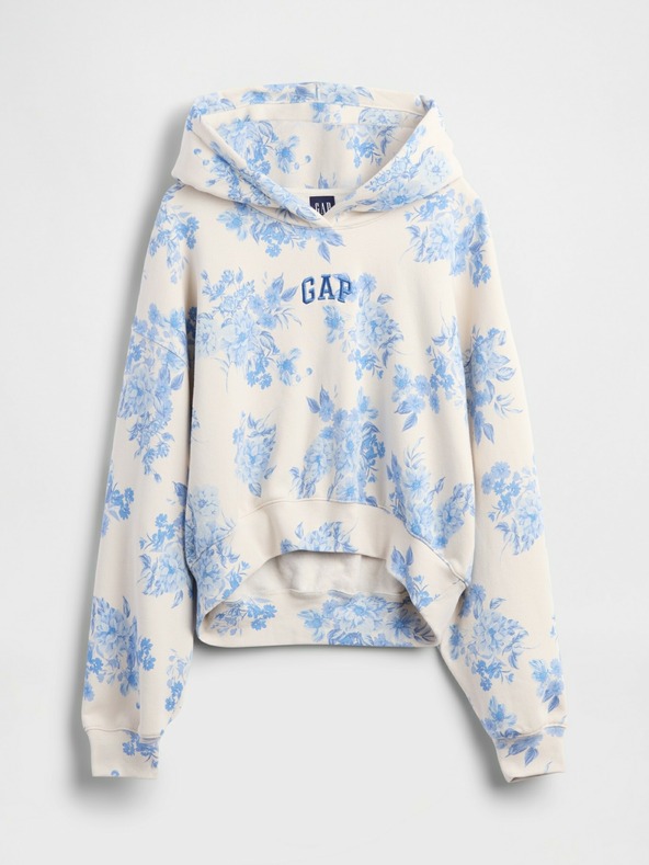 GAP Damen Sweatshirt mit Logo Cropped GAP