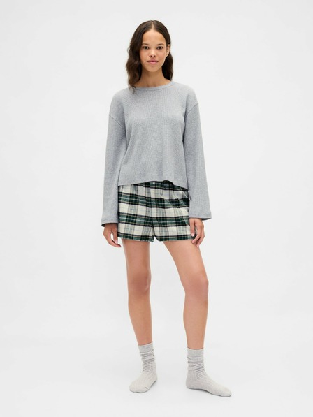 GAP Damen-Flanell-Pyjama-Shorts GAP