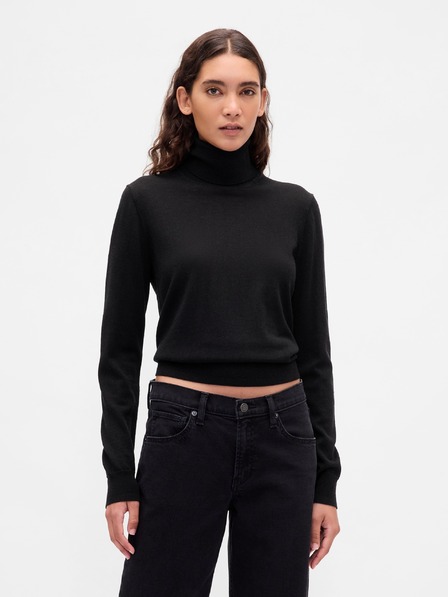 GAP Damen-Rollkragenpullover aus Merinowolle GAP