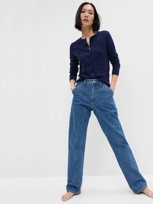 GAP Damen Strickjacke mit Knöpfen GAP