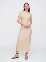 GAP Damen-Maxikleid aus Rippstrick GAP