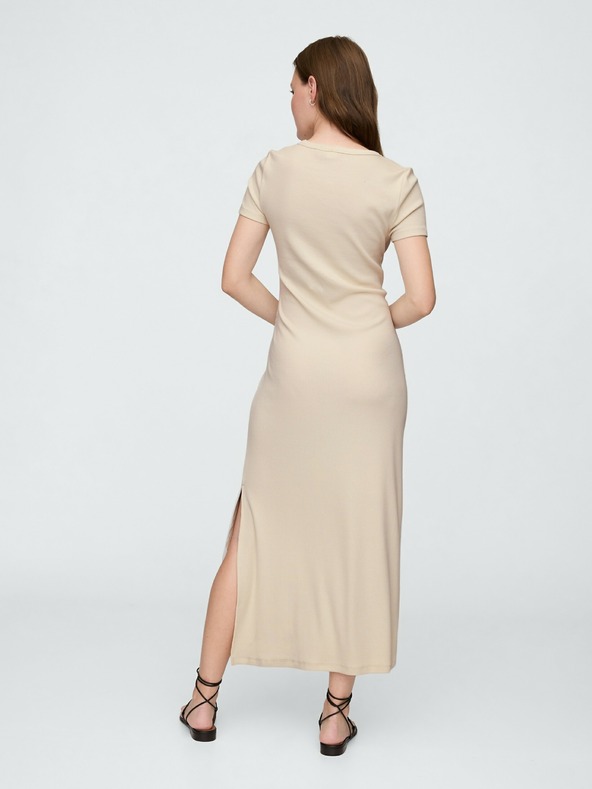 GAP Damen-Maxikleid aus Rippstrick GAP