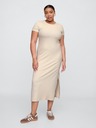 GAP Damen-Maxikleid aus Rippstrick GAP
