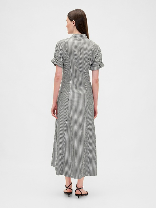 GAP Damen Hemd-Popeline-Midikleid GAP