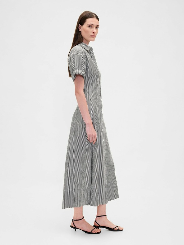 GAP Damen Hemd-Popeline-Midikleid GAP