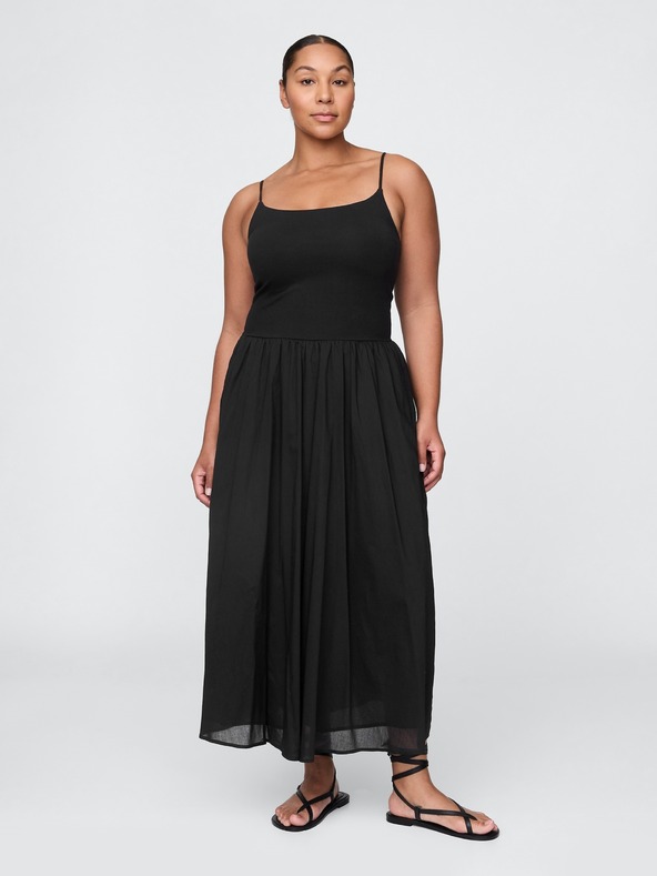 GAP Damen Maxikleid mit Taschen GAP