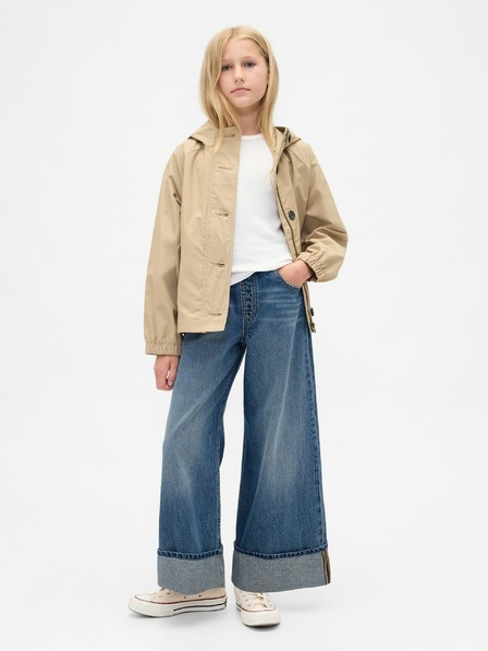 GAP Mädchen-Wide-Leg-Baggy-Jeans GAP
