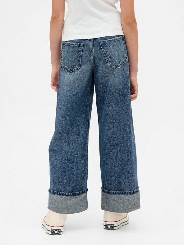 GAP Mädchen-Wide-Leg-Baggy-Jeans GAP