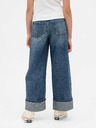 GAP Mädchen-Wide-Leg-Baggy-Jeans GAP