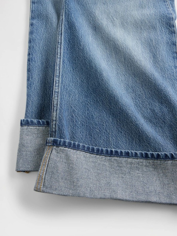 GAP Mädchen-Wide-Leg-Baggy-Jeans GAP