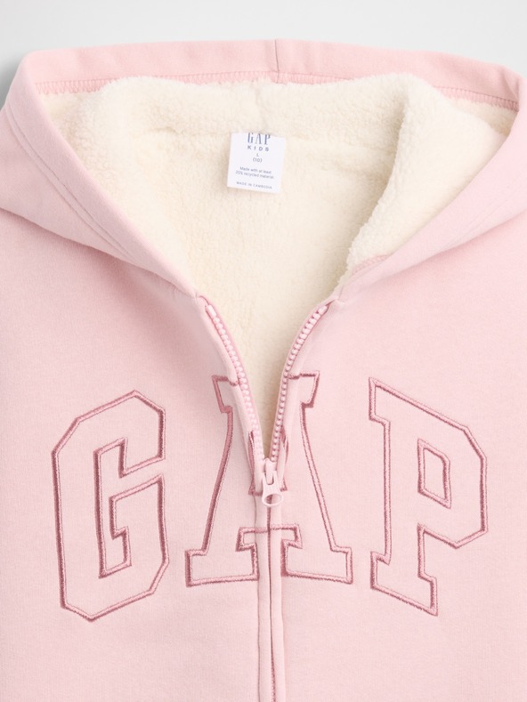 GAP Jungen-Sweatshirt Sherpa gefüttert GAP