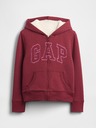 GAP Mädchen-Gefüttertes-Logo-Fleece-Sweatshirt GAP