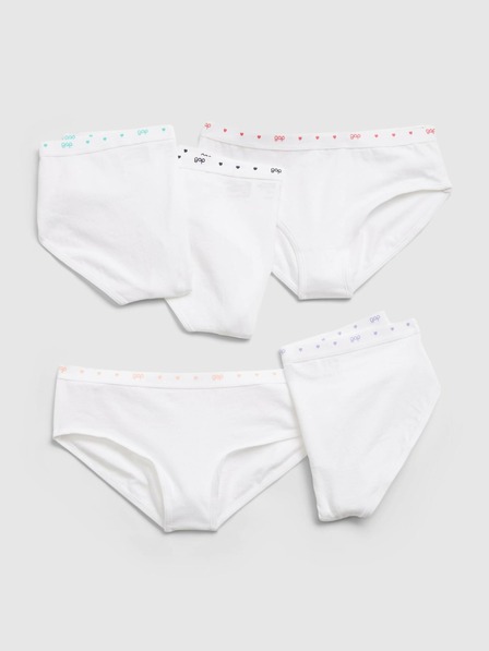 GAP Mädchen-Slips, 5er-Pack GAP