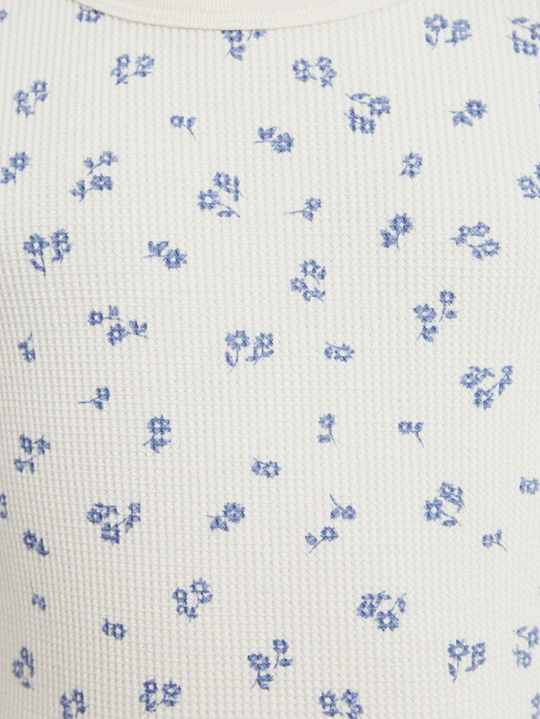 GAP Mädchen-T-Shirt mit Waffelmuster GAP