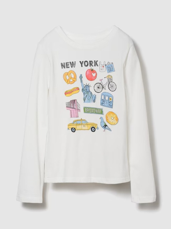 GAP Kinder T-Shirt mit Aufdruck GAP