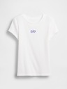 GAP Mädchen-Ripp-T-Shirt mit Logo GAP