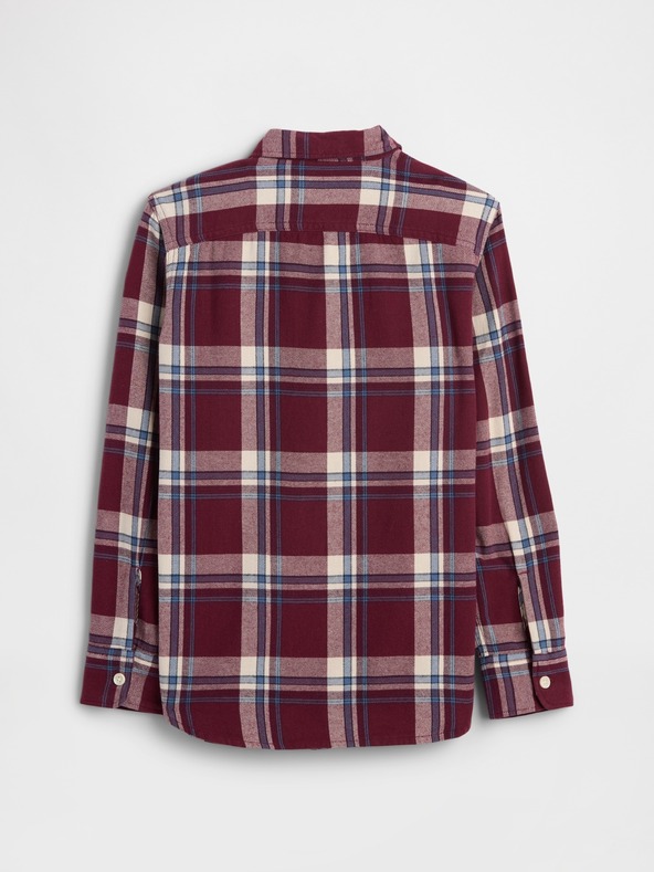 GAP Kariertes Flanellhemd für Teenager GAP
