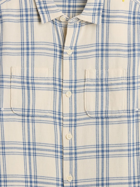 GAP Kariertes Flanellhemd für Teenager GAP