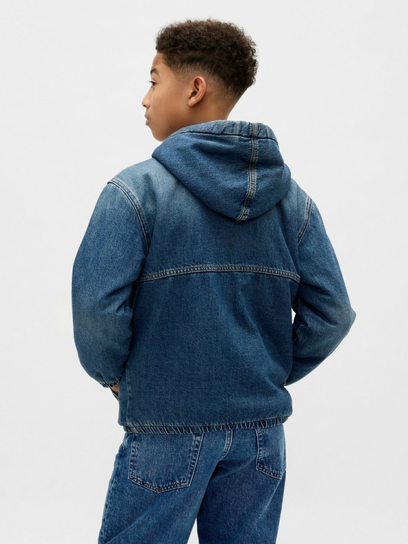 GAP Jungen-Gefütterte-Sherpa-Jeansjacke GAP